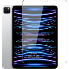 iPad Pro 11 Inç M2 Uyumlu Temperli Ekran Koruyucu Kırılmaz Cam 4. Nesil 2022