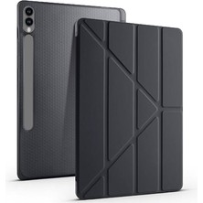 Galaxy Tab S9 Ultra X910 14.6 Inç Katlanabilir Kalemlikli Standlı Akıllı Kılıf Siyah
