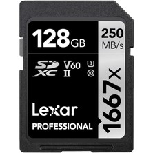 Professional 128 GB 1667X Sdxc Hafıza Kartı (250MB/S-90MB/S)