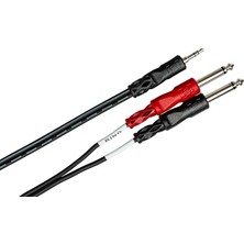 3.5 Mm. Trs (M) - Dual 1/4 Inç Ts (M) Stereo Breakout Kablo 90 cm (CMP-153)