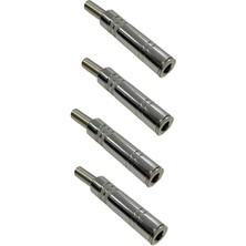 Merz SFC-FD63-4X Metal 6.35MM Dişi Jack 6.35MM Dişi Uzatma Jak (4 Adet)