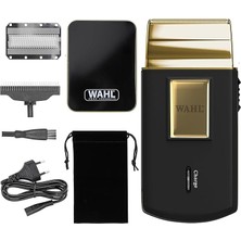 Travel Shaver Gold Edition Kablosuz ve Şarj Edilebilir Elektrikli Tıraş Makinesi, Erkekler Için, Seyahat, Saç ve Sakal Kesmek Için Ideal, Kompakt ve Taşınabilir
