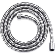 A Kalite Örgülü Dayanıklı Duş Spirali - Uzun Ömürlü Duş Hortumu - G1/2 EVRENSEL%100 Uyumlu Paslanmaz 1.kalite 150CM