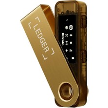 Nano S Plus Altın Kripto Donanım Cüzdanı