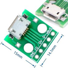 Yıldırım Store USB To Dip Çevirici Pcb 5V USB Haberleşme Prototip Uyumlu Cihazlar İçin