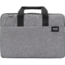 Cityfit MCC-704 Laptop Çantası, Erkekler ve Kadınlar Için Profesyonel Bilgisayar Çantası, 15.6 Inç Notebook Çantası, Evrak Çantası, Gri