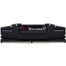 F4-3600C18S-8GVK (1X8GB) Ripjaws V Gaming Serisi 3600 Mhz CL18 (18-22-22-42) Siyah Renkli Alüminyum Soğutuculu 1.35V Bellek