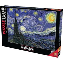 Puzzle - Yıldızlı Gece / 1500 Parça Puzzle, #4577