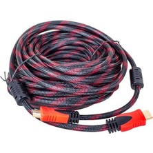 HDMI Kablo 20 Metre Örgülü Kutulu (1.4V-3D)