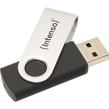 USB Stick Basic Line 16GB Siyah, Gümüş 4034303015368