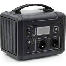 PS600 Taşınabilir Güç Istasyonu, 600W Güçlü Power Station | Deprem ve Kamp Için Portatif Enerji Kaynağı, Güç Kaynağı Jenaratör (PS600)