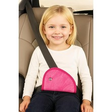 Emniyet Kemeri Düzenleyici ve Tutucu Emniyet Kemer Pedi,boyun Kesme Önleyici,çocuk Emniyet Kemer Rahatlatıcı,oto Kemer Kılıfı,yüksek Kalite, Kaydırmaz Iç Yüzey(Pembe Renk)(Yumuşak Voleur Kumaş)