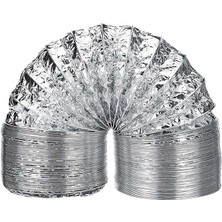 Telli Kopmayan Davlumbaz Baca Flexible Aspiratör Borusu 10 Metre