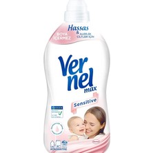 Max Taze Sensitive Alerjik Ciltler Için Boya Içermeyen 60 Yıkama Konsantre Çamaşır Yumuşatıcısı (1 x 1440 Ml)