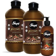 Premium Brown Care Serisi Sıvı Sabun 500 ml + 2X1500 ml