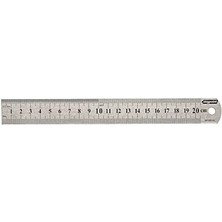 Çelik Cetvel 20 cm 12'li Kutu