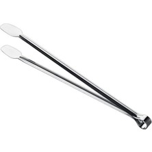 Metal Mangal Maşası 32 Cm-27 cm Uzun-Kısa Boy Çelik Yemek Barbekü Izgara Kömür Köz (32 cm - 1 Adet)
