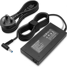 150W 19.5V 7.7A Ac Adaptör Şarjı Hp Omen 15-Ax 15-Dc 17-An Pavilion 15-BC200 15-BC500 Zbook Studio X360 15 G3 G4 G5 HSTNN-CA27 TPN-DA03 776620-001 917677-003 4.5x3.0mm Mavi Uç