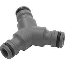 2934-20 3 Yönlü Y Kaplini, Hortum Dalları Için, Hortum Uzunluğu Boyunca Bağlantılar, Tek Su Kaynağının Eşzamanlı Kullanımı Için 19 mm (3/4 Inç) Hortumlara Uyarlama