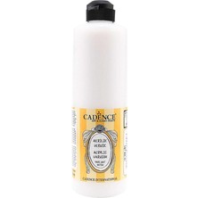 Su Bazlı Akrilik Vernik Yarı Mat 500 ml Cad SUBVYARIMAT500