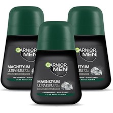 3'lü Men Magnezyum Ultra Kuru Roll-On Deodorant Seti