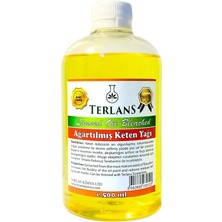 Keten Yağı Resim Yağı Ahşap Koruyucu 500 ml Linseed Oil