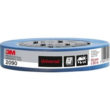 Hand-Masker 2090 Profesyonel Boya Bandı, Pürüzsüz Yüzeyler Için, Uv Işınlarına Dayanıklı, Iç ve Dış Mekan, 24 mm x 50 M