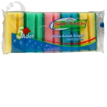 Venüs Shopping Bulaşık Süngeri Oluklu 5'li -NRX-F552