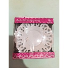 Venüs Shopping Çay Tabağı Kırılmaz 6 Adet -TM739