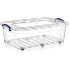 Venüs Shopping Tekerlekli Saklama Kabı Multibox 60 Litre -E514