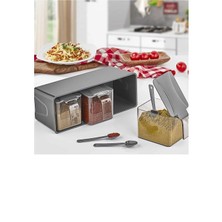 Venüs Shopping 3 Lü Baharatlık Set Duvar Askılı -L677