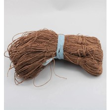 Venüs Shopping Koyu Taba Renk Çile Kağıt Ip Çanta Ipi Supla Ipi  No:34 - (550-600 Gr)