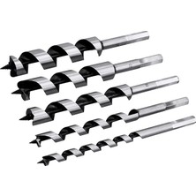 48545 5 Pc 200 mm Wood Auger Bit Set