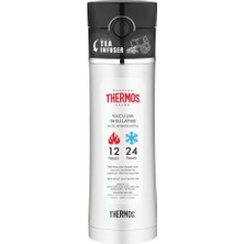 NS403 Termos Mug 0.47 Lt Siyah - Beyaz