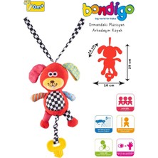 Bondigo Ormandaki Müzisyen Arkadaşım Peluş Oyuncak Yumuşak Dokulu Eğlenceli Tasarım