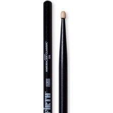 Firth 5A American Hickory Wood Tip Drumstick Black Finish