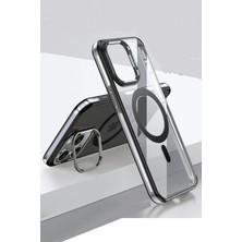 iPhone 15 Pro Drop Magsafe Kapak - SIYAH-(5796) - F807K071-U99807