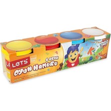 L8340 Oyun Hamuru 4 Renk 600GR