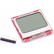 Robotik Kırmızı Nokia 5110 84X48 LCD
