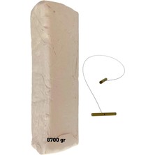 Doğal Seramik Hamuru Seramik Hamuru 8700 Gram (8,7 Kg), Doğal Kil Çamuru, Oyun Hamuru