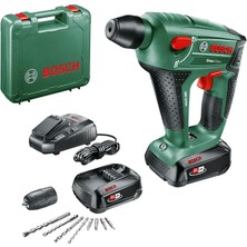 Home And Garden Akülü Kırıcı Delici Uneomaxx (18 Volt Sistemi, 2 Akü, 8 Parça Aksesuar Ucu Dahildir, Betonda Maksimum Delme Çapı 10 Mm, Taşıma Çantasında)