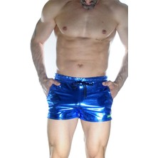 Venüs Shopping Erkek Mavi Lame Short