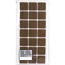 Yapışkanlı Keçe 30 * 30 mm 21 Adet