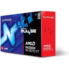 Pulse Amd Radeon™ Rx 9070 Xt Gamıng 16GB Dual Hdmı/dual Dp Gpu Ekran Kartı
