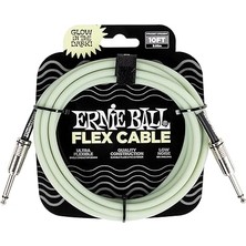 Ball Flex Enstrüman Kablosu Düz/düz 10FT - Karanlıkta Glow (P06436)
