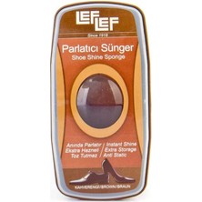 Nuri Leflef Ayakkabı Parlatıcı Sünger Ayakkabı Parlatıcı Depolu Fırça Ayakkabı Bakım Süngeri Ayakkabı Cila Sünger (Kahve)