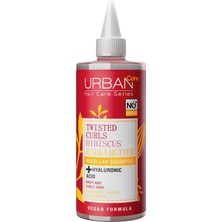Mena Rise Urban Care Twisted Curls Hibiscus & Shea Butter Kıvırcık ve Dalgalı Saçlara Özel Miselar Şampuan Sülfatsız 340 Ml- Vegan