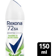Mena Rise Rexona Kadın Sprey Deodorant Bambu & Aloe Vera 150 ml