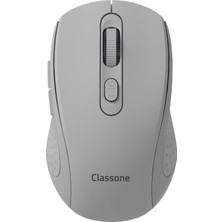 Mena Rise WM504 2.4 Ghz Şarj Edilebilir Kablosuz Mouse -Gri