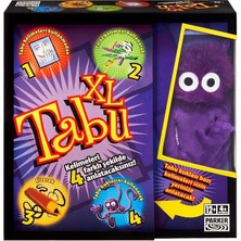 Gaming Tabu Xl Kutu Oyunu, 4 Farklı Oyun Alternatifi, Klasik Oyunun Yanı Sıra Çizerek, Tabu Kuklasıyla Anlatarak ve En Fazla 15 Kelime Kullanarak Tabu Oynayın